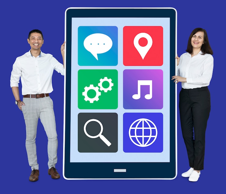 people-showing-phone-with-applications_53876-88439