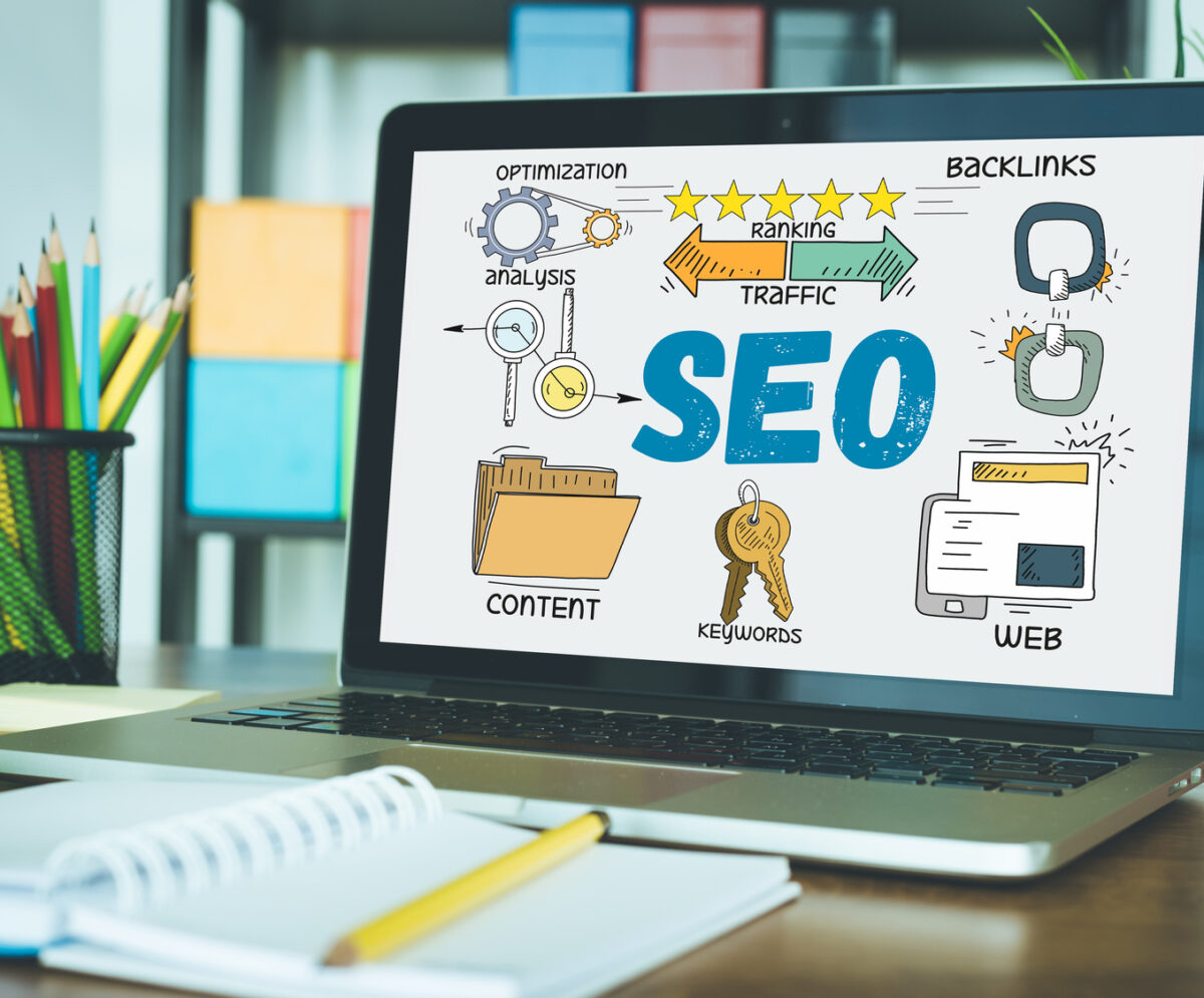 TECHNOLOGY COMMUNICATION INTERNET AND SEO CONCEPT